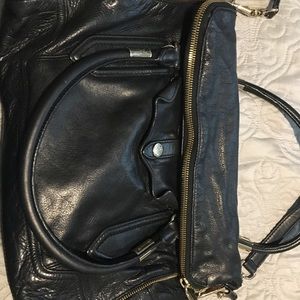 Rebecca Minkoff Black leather satchel